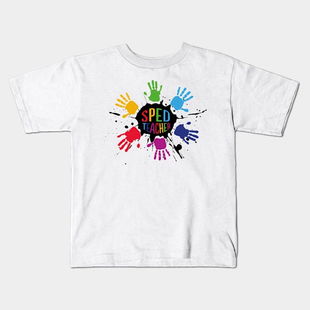 SPED Special Education Teacher educators gift Kids T-Shirt by MrTeee